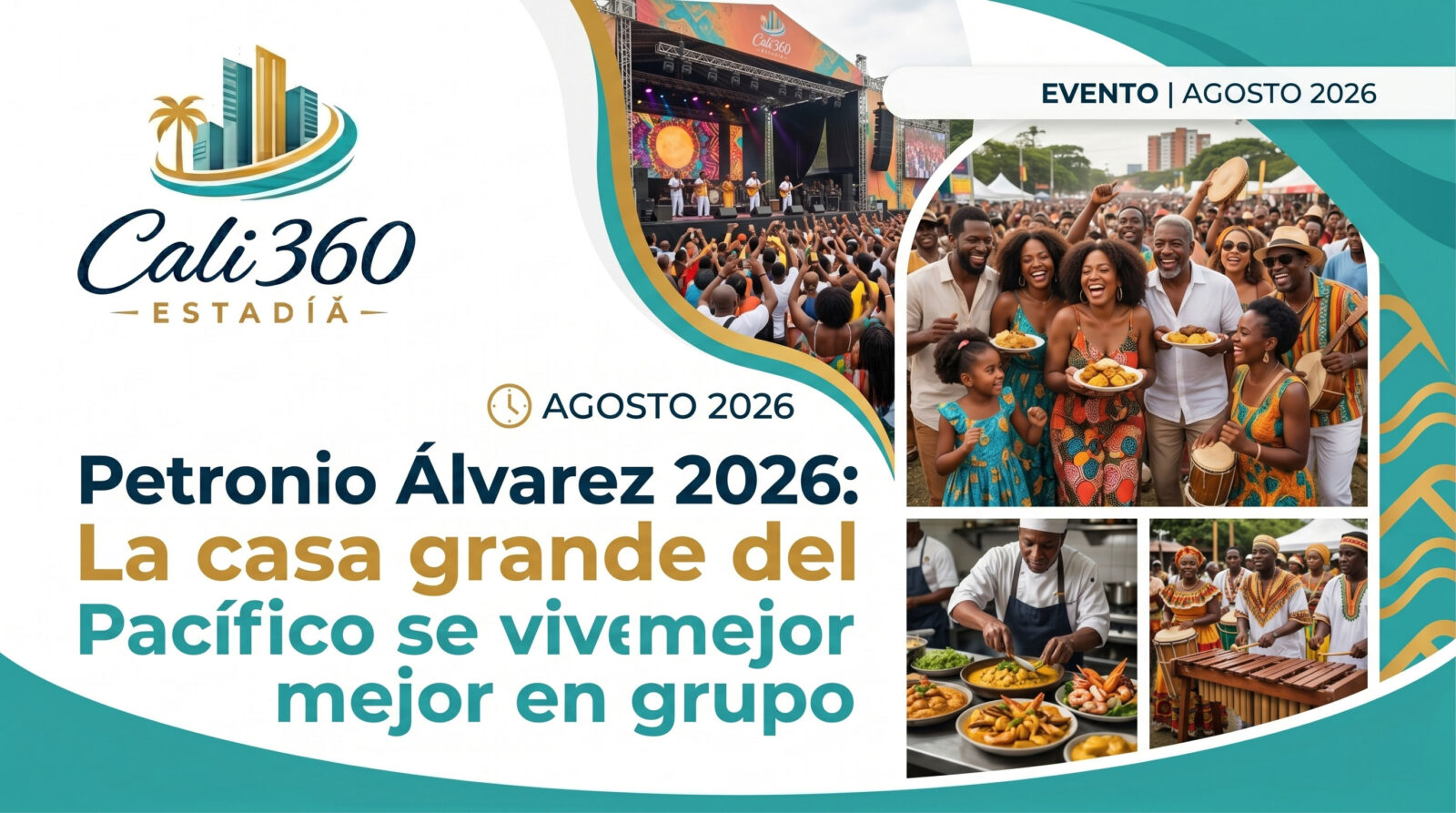 Petronio Álvarez 2026: La casa grande del Pacífico se vive mejor en grupo