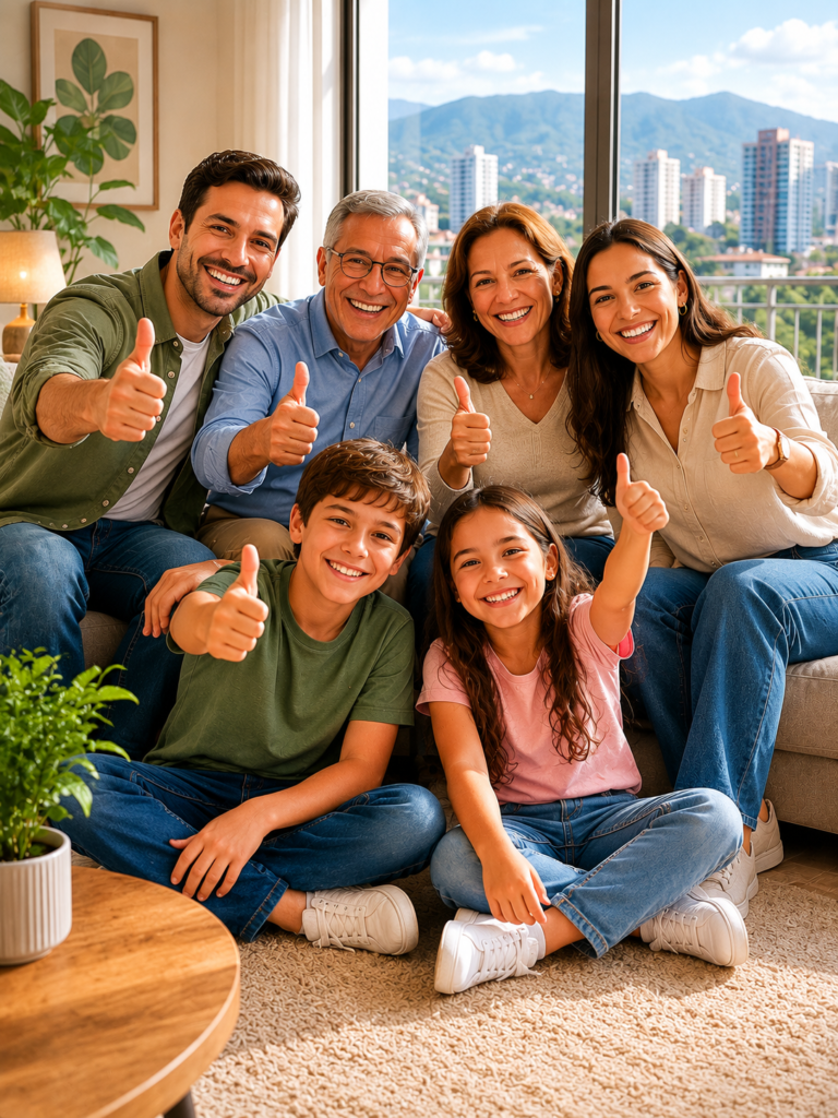 familia_360 En Cali360 Estadía encontrará un apartamento completo, funcional y acogedor, pensado para que familias y grupos disfruten una estancia cómoda en Cali